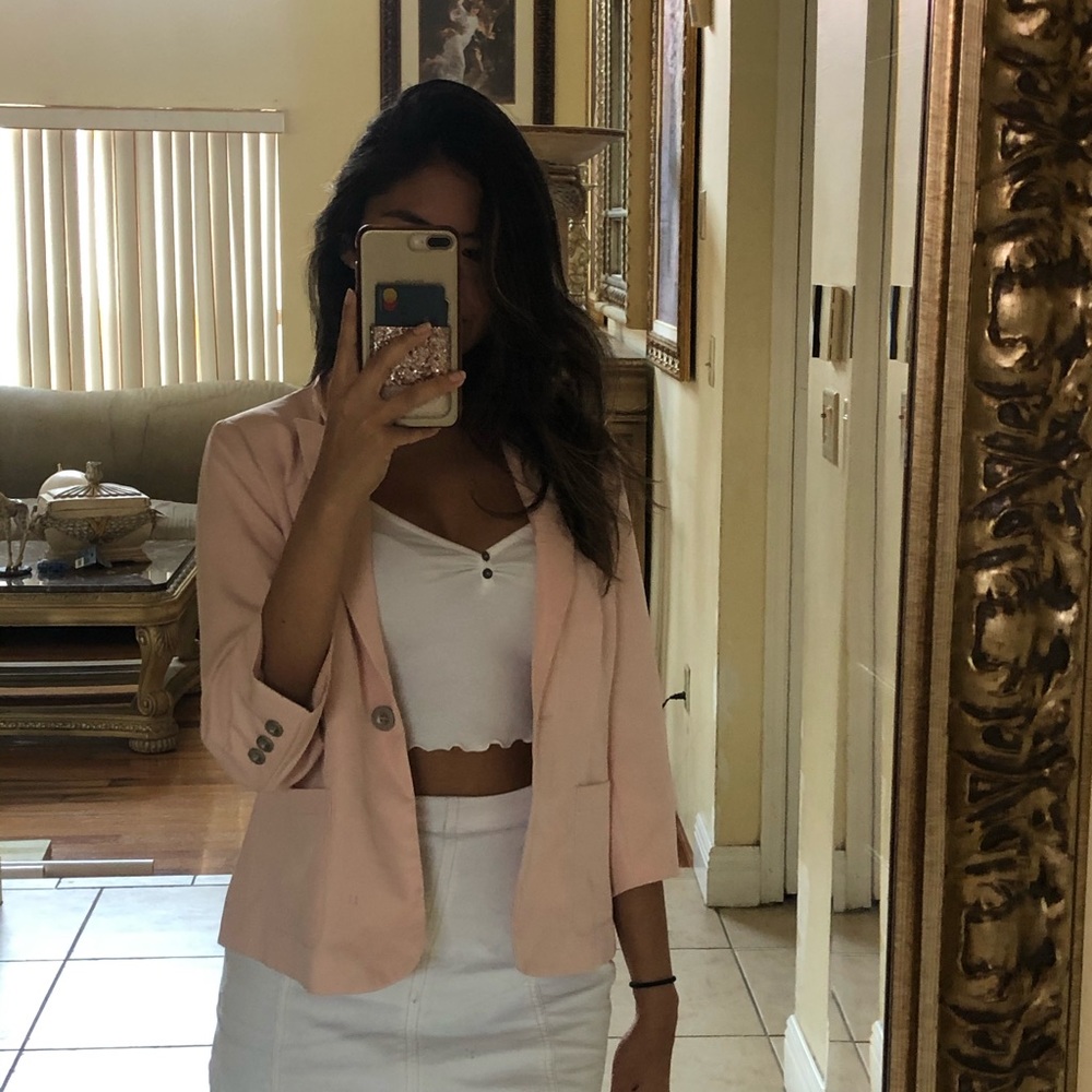 Baby Pink Blazer